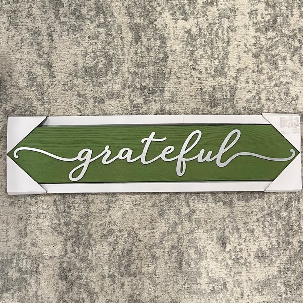 ‘Grateful’ Wall Art 